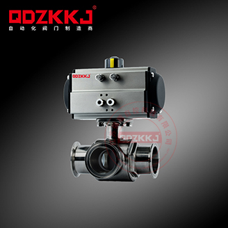 氣動(dòng)不銹鋼衛(wèi)生級(jí)球閥