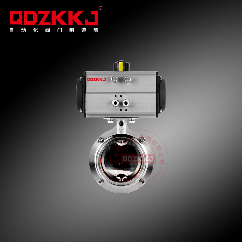 氣動衛生級蝶閥_氣動快裝蝶閥