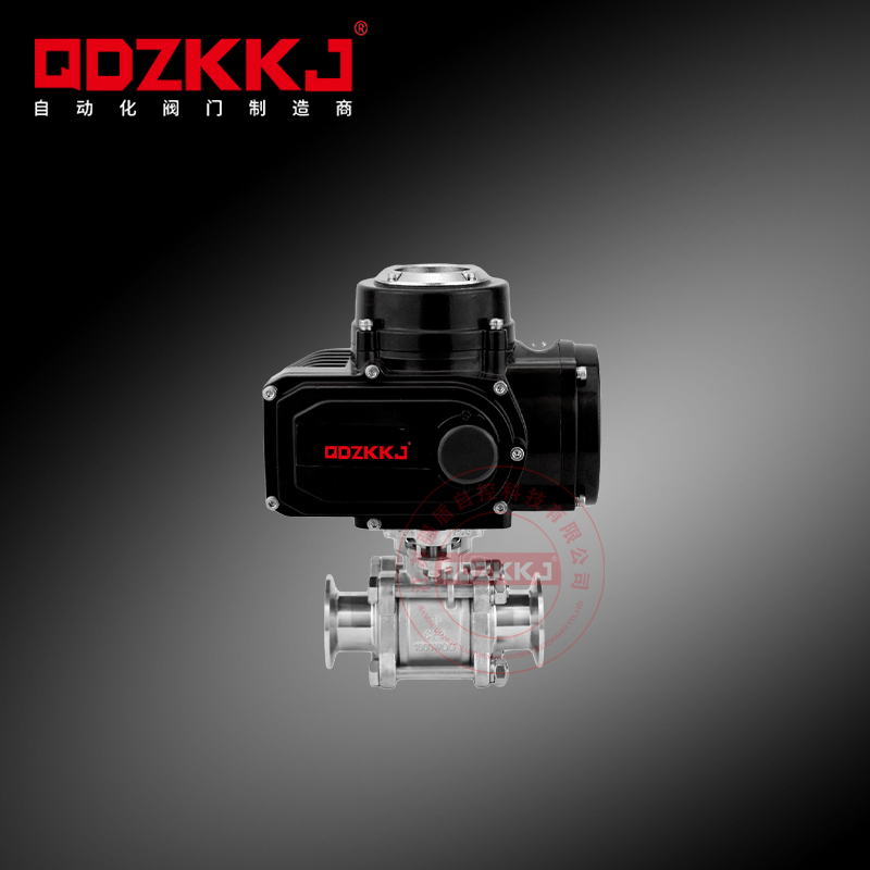 電動三片式衛(wèi)生級球閥